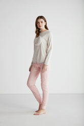 U.S. Polo Women Round Neck Pajama Set